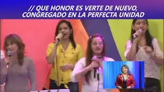 Alabanza A Jesucristo Que honor es verte de nuevo TVGracia