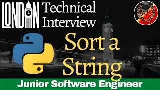 Sorting a String  || Python Coding Challenge