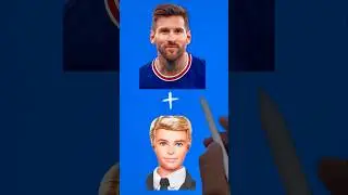 I turned Messi into ken ! 