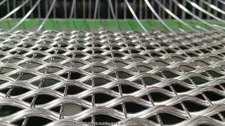 Architectural Wire Mesh Exporter & Manufacturer -revealing production detail of decorative wire mesh