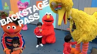 Sesame Place Backstage Characters Meet and Greet with the Sesame Street Friends