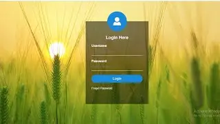 How To Create Login Form In HTML and CSS | Make Sign In Form Design