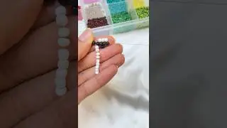 خاتم خروف بالخرز 🐑  beaded sheep ring 🐑