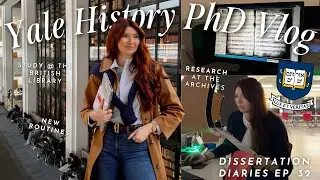 phd vlog | It's time for an academic comeback (Yale History PhD Dissertation Diaries)