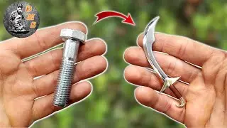 I turned a Bolt into an Arabian Scimitar
