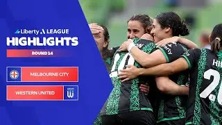 Melbourne City v Western United - Highlights | Liberty A-League 2023-24 | Round 14