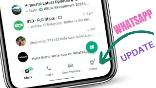 Whatsapp New UI style changes