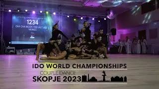 CHA CHA MOON | SERBIA | IDO World Latin Style Championship 2023 | Finals | Adults Formations