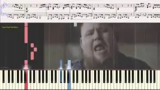 Human - Rag'n'Bone Man (Ноты и Видеоурок для фортепиано) (piano cover)
