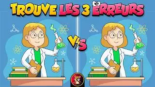 🧩 Find the 3 Differences / Spot the 3 Errors Game 🔍✨
