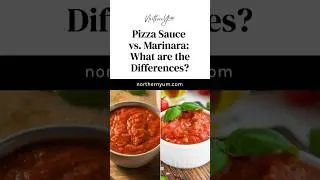 Pizza Sauce vs. Marinara: What is the Difference? #pizza #marina #cooking #cookingtips