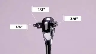 WORKPRO Ключ трещоточный 3-в-1 (1/4"+3/8"+1/2") WP271014