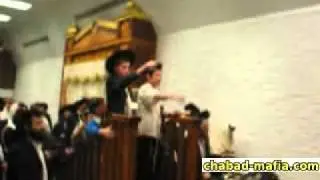 Abducted Brainwashed Children Salute Invisible Chabad Messiah