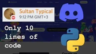 How to Make Discord Status Show the Time with Python