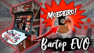 Bartop EVO - Beatles +Moedeiro Comparativo