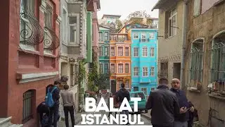 Balat, Istanbul Walking Tour in 4K