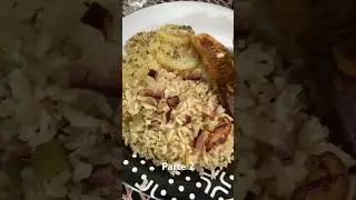 Receita de arroz integral com bacon