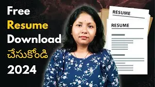 How to create ATS friendly resume for FREE [Telugu] | @Pashams