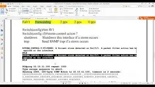 9- CCNP SCOR 350-701|Storm Control+Port Blocking+Control Plane Rate Limiting+Resilient configuration