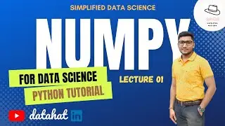 Complete NUMPY for DATA SCIENCE || Numpy PYTHON library Tutorial || part 1