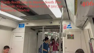 [Full Day KNS] SMRT (NSL) Ride on C751B set 311/312 from Novena NS20 to Newton NS21/DT11