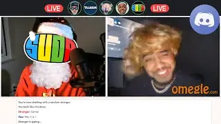 We went on Omegle while in Discord.. CHRISTMAS EDITION!