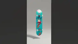 Create a Realistic 3D Skateboard in Blender - Step-by-Step Tutorial