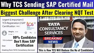 TCS NQT 2024 Hiring Exam Result Out⚡ SAP Certified⚡ Interview Survey Mail⚡ New Hiring Facts & Trends