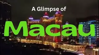 Exploring Macau from the Light Rail: Scenic Views & Travel Highlights #nightlife #beautiful #travel