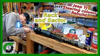 Rebuilding Jeep YJ Steering Column: Jeep YJ Key Gear Rack and Sector