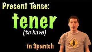 01035 Spanish Lesson - Present Tense - Tener