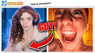 Gamer Girl Voice Trolling On Omegle  (But I'm a GUY)