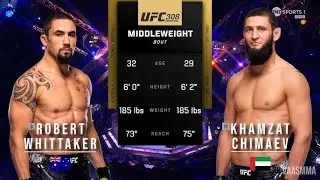 Khamzat Chimaev vs Robert Whittaker UFC 308 COMPLETE FIGHT HIGHLIGHTS