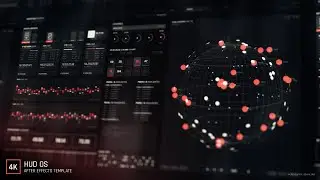 HUD OS - After Effects template