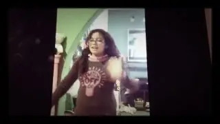 Riéndose con mía y fer
