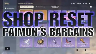Genshin Impact SHOP RESET PAIMON'S BARGAINS for February 2022