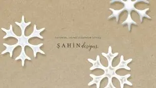 Using Ice&Snow Photoshop Layer Styles