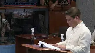 Migz Zubiri turns emotional as he delivers farewell speech as Senate President