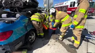 "STRESS IS UP": Station 24 firefighters train for World Rescue Challenge