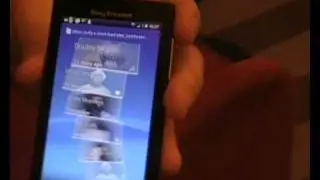 Sony Ericsson Xperia X10 demo