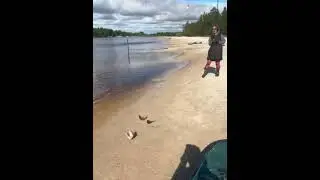 Моя невестка- рыбачка ❤️