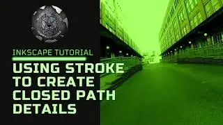 USING STROKE TO CREATE CLOSED PATH DETAILS IN INKSCAPE