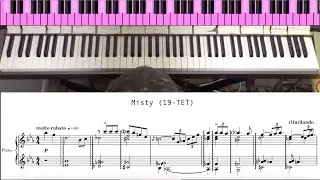 Misty (19-TET transcription)