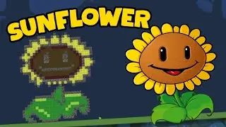 SUNFLOWER! (from PLANTS VS ZOMBIES) - Bad Piggies Inventions