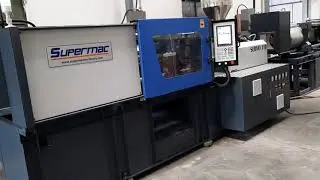 110 ton Plastic injection moulding machine By SUPERMAC MACHINERY