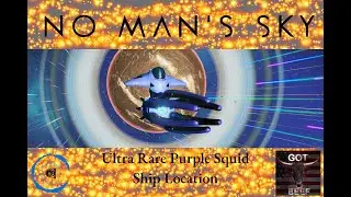 No Man's Sky - Ultra Rare Purple Squid Ship Location