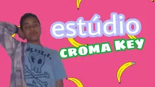 Estúdio croma Key caseiro 😂😂😂