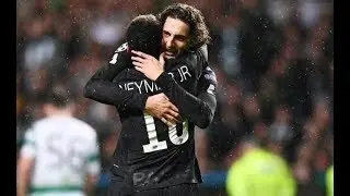 Neymar had eyes behind him, tearing the heel of Rabiot vs Real Madrid