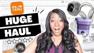 HUGE Temu Haul + APPLE DUPES! Are They Worth It?