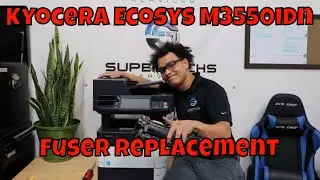 Kyocera Ecosys M3550idn MFP Fuser Replacement